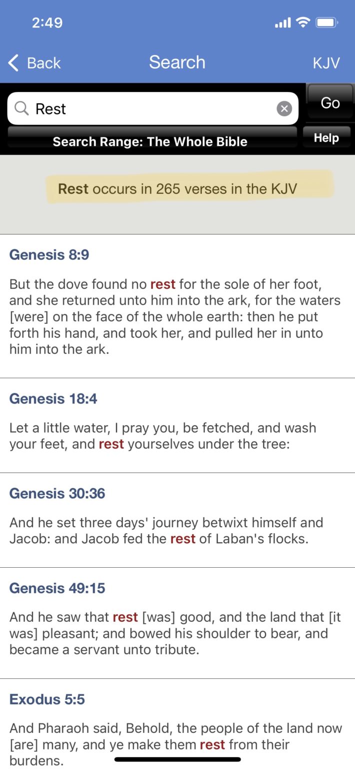 Using The Blue Letter Bible App To Study A Bible Word